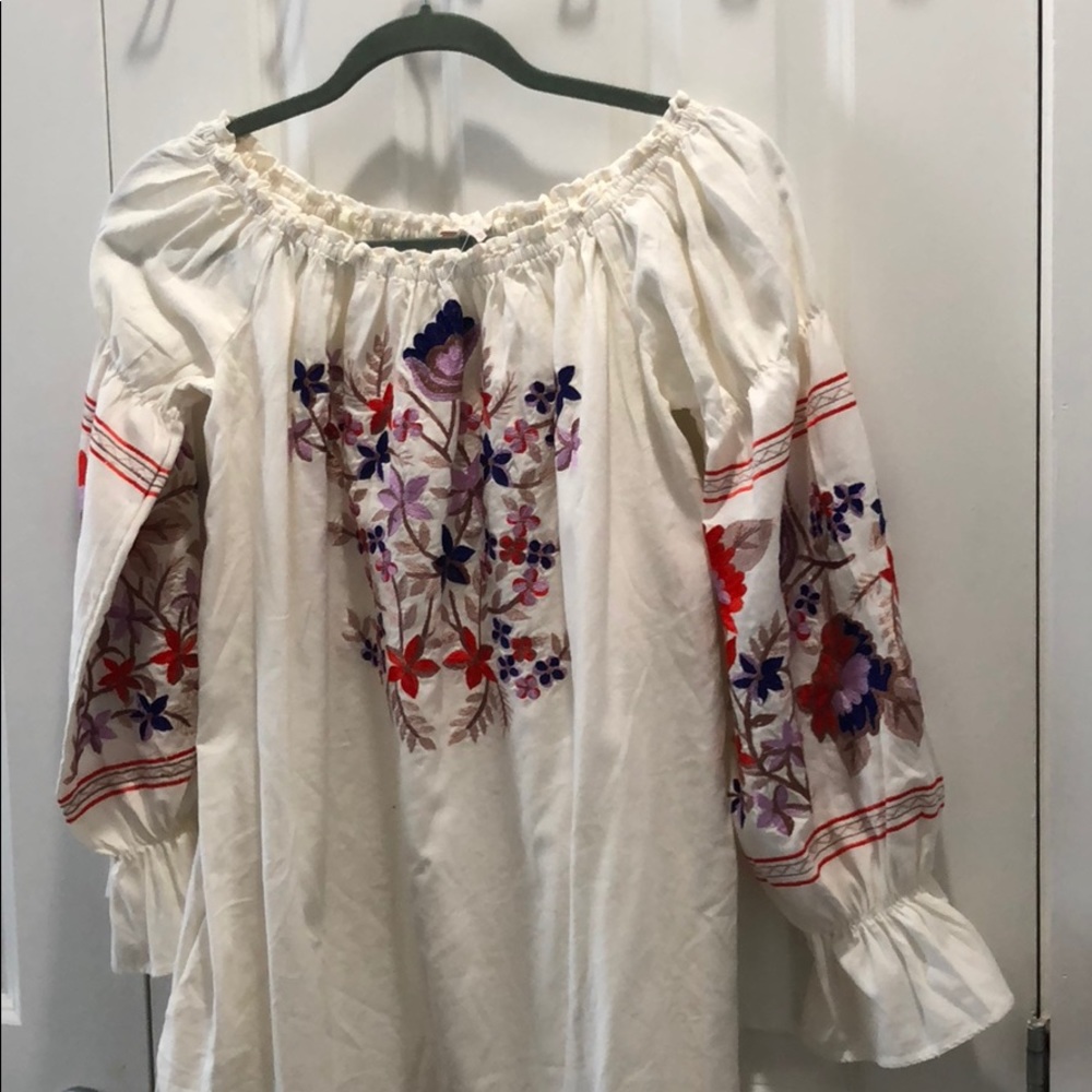 Free people over the shoulder dress